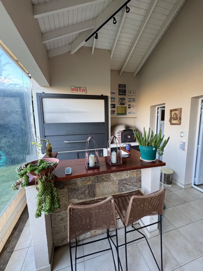Casa 5 Ambientes En Fincas De Hudson, Fondo Al Lago