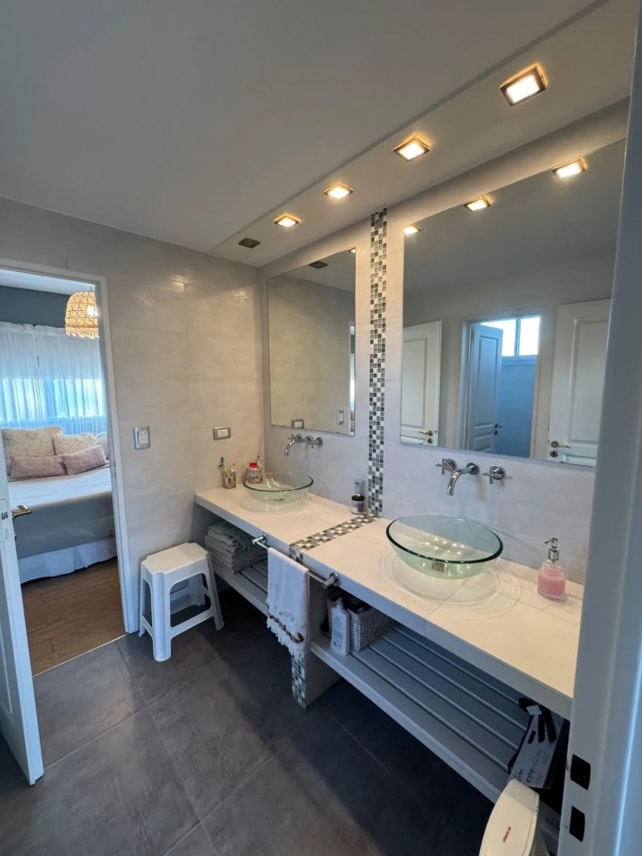 Casa 5 Ambientes En Fincas De Hudson, Fondo Al Lago