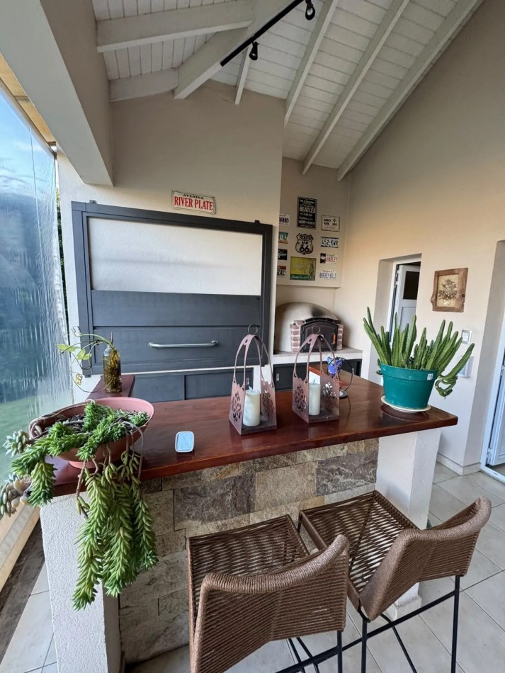 Casa 5 Ambientes En Fincas De Hudson, Fondo Al Lago
