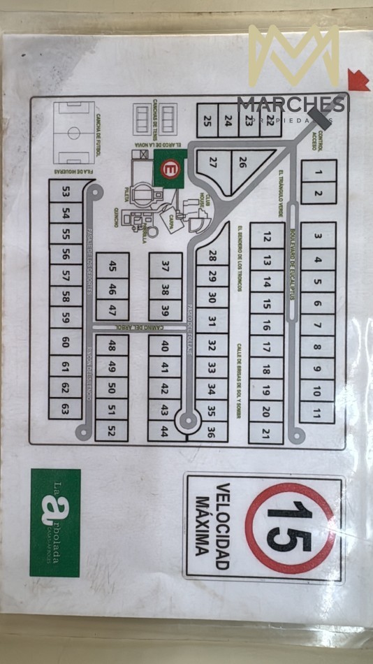 Terreno 800m2 El Pato, Barrio La Arbolada, Lote Interno